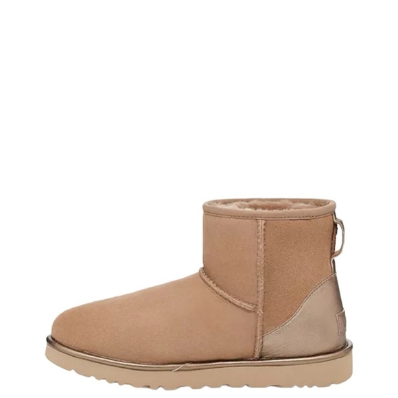 UGG Women's Classic Mini Shine Boots - Picture 2 of 9